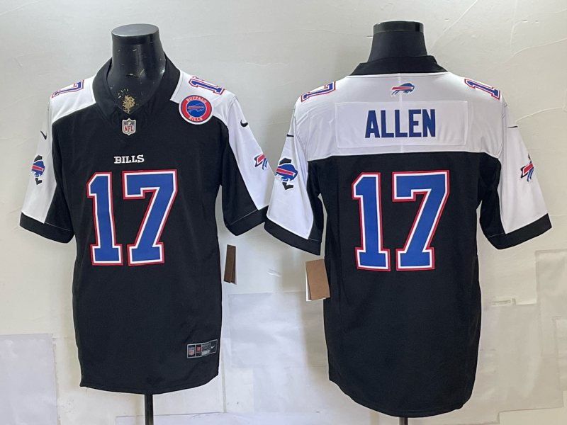 Men 2026 Buffalo Bills #17 Allen black Nike Limited NFL Jersey 072001